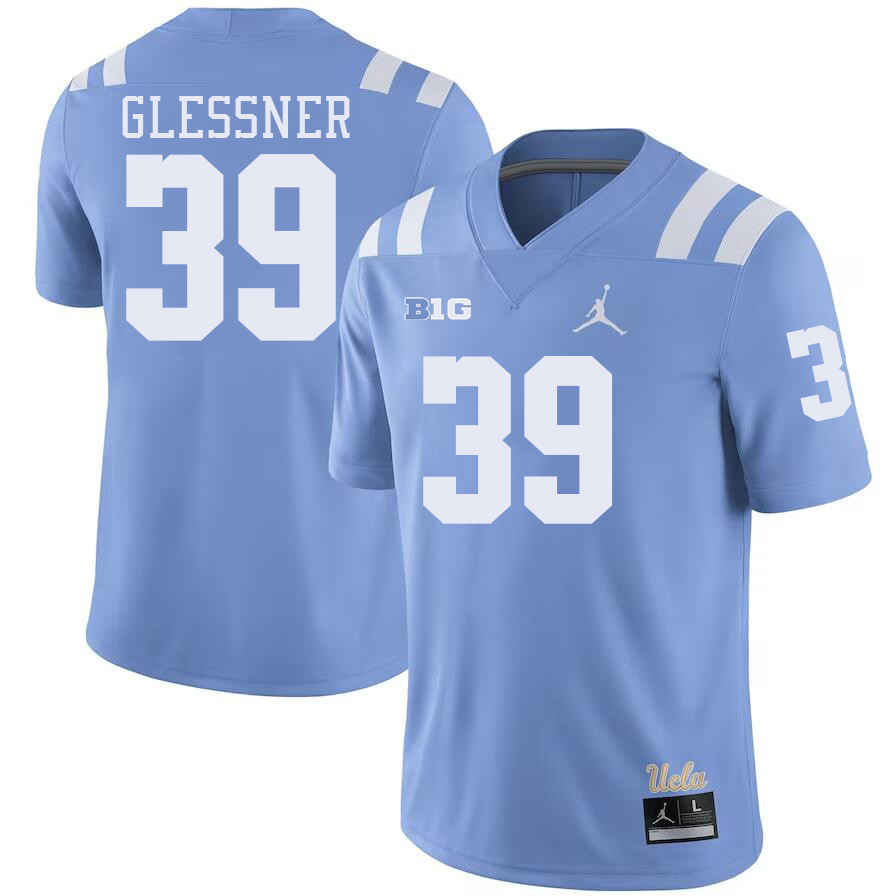 UCLA Bruins #39 Blake Glessner Big 10 Conference College Football Jerseys Stitched Sale-Power Blue